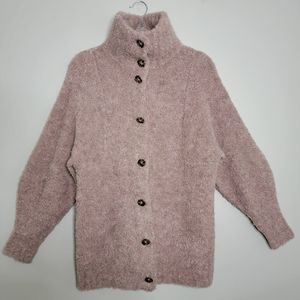 Wilfred Aritzia XS Oversized Alpaca Cardigan